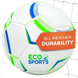 Size 5 Adult Soccer Ball - Durable, Recycled, & Match Ready