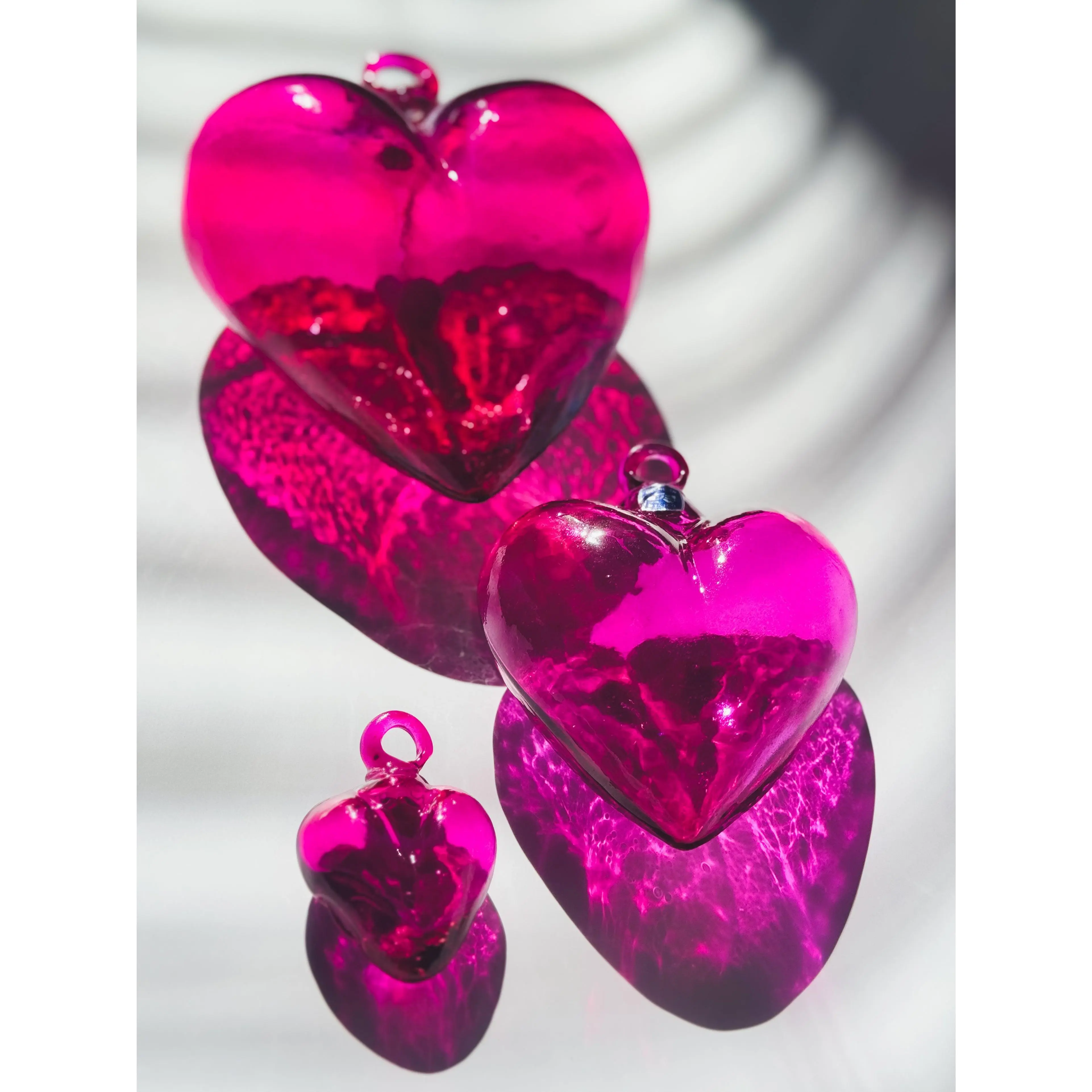 Love Gems · Blown Glass Heart