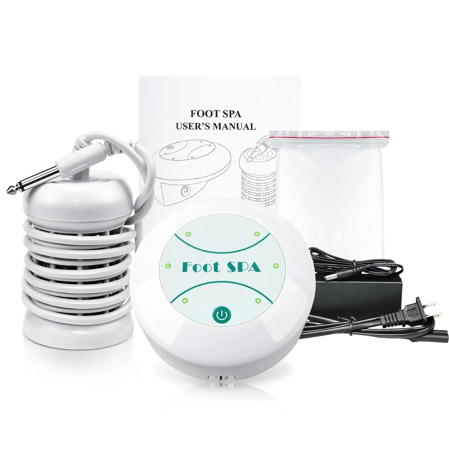Ionic Foot Detox Machine – Portable Foot Spa for Home, Ion Cleanse Body Detox Without Basin Tub Relaxing & Revitalizing, Great for Swollen Tired Feet Beauty Device Good Gift for  Mom Dad