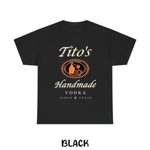 Tito's Handmade Vodka T-Shirt, Tito's Fan Gift, Unisex Shirt