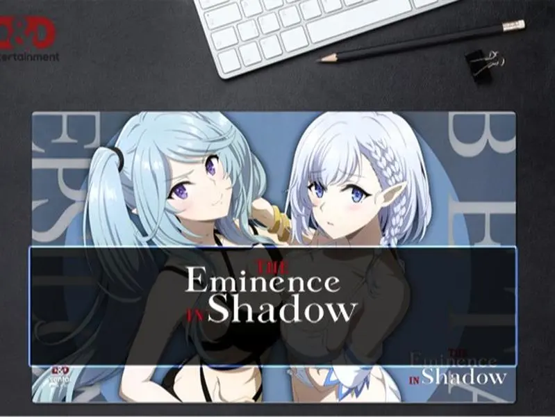 The Eminence in Shadow Anime Mouse Pad / Playmat Officially Licensed Brand New [Choose Your Design]