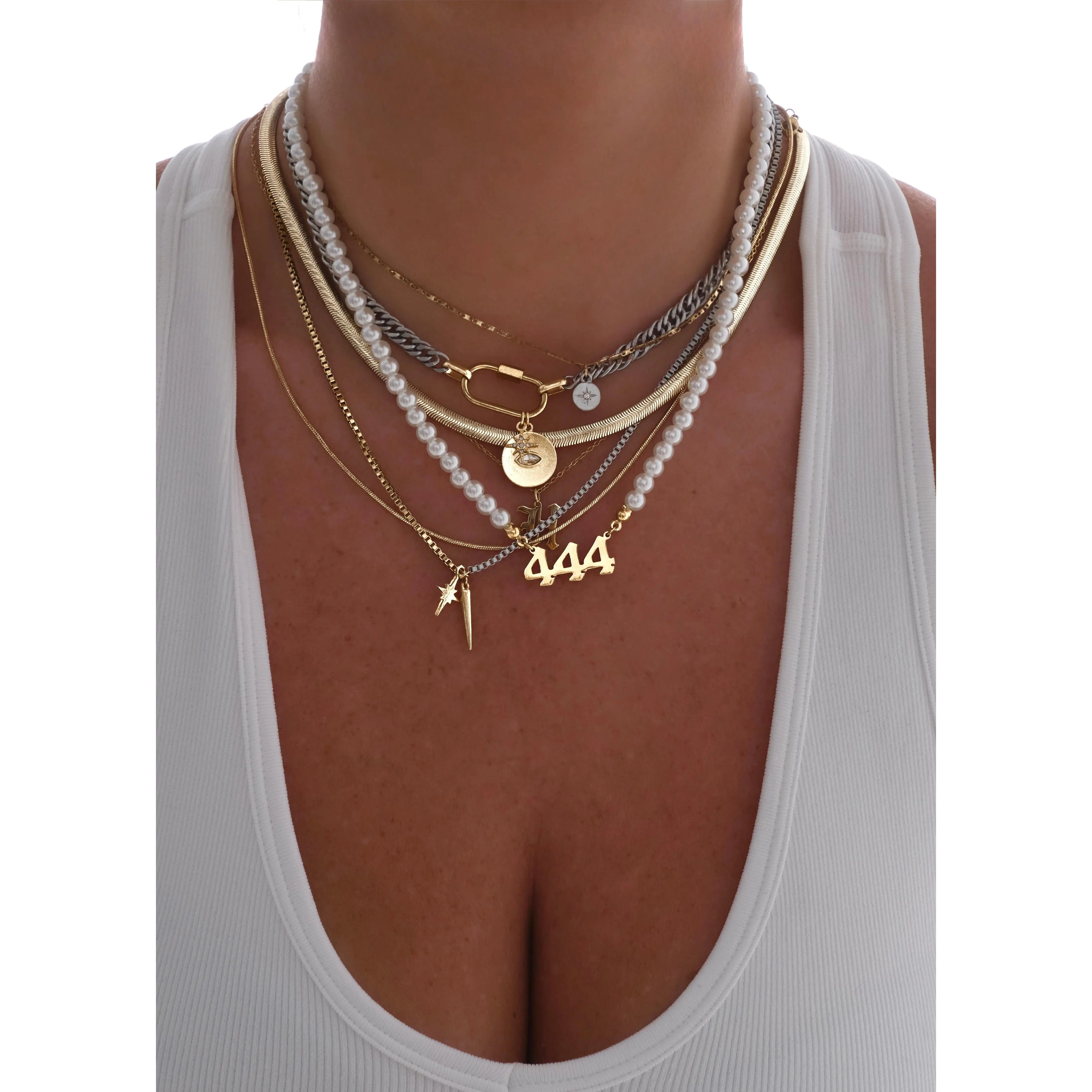ANGEL NUMBER WATER RESISTANT NECKLACE