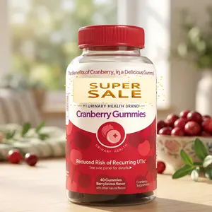 Advanced Wellness Gummies (40 Gummies) – Cranberry Blend Dietary Supplement for Everyday Balance & Refreshing Berry Taste