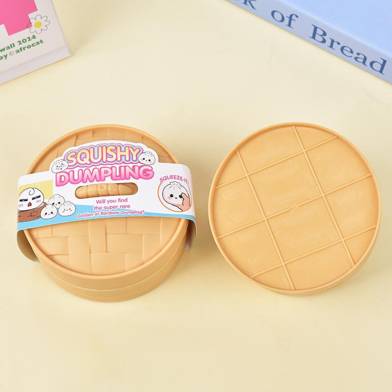 Big Dumpling Mystery Bun Fidget Toy Soft TPR Material Stress Relief Gift for Children Perfect for Valentine's Day & Easter