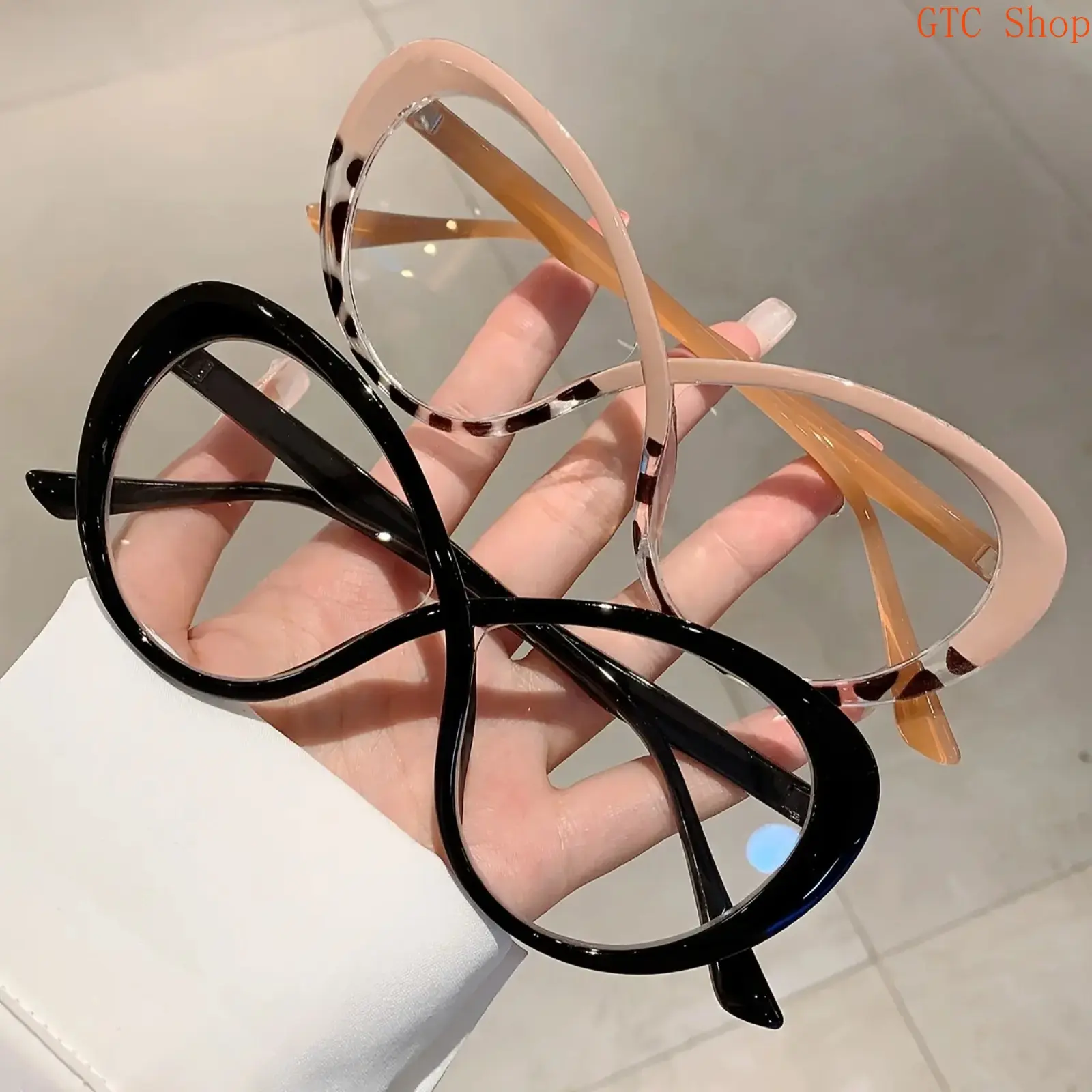 Vintage Oval Blue Light Blocking Glasses for Women, Viral Multicolor Frame Tassel Decorative Eyewear, High Clarity Anti-Fatigue Comfortable Clear Lens, Slim Lightweight Elegant Frame Structure, Stylish Minimal Daily Wear Decorative Eyeglasses, Office Stud