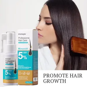 5% Minoxidil Biotin Hair Growth Spray, Enhanced Anti-Hair Loss, Improves Sparse Weak Hair, Unisex Scalp Use, Essential Hair Care