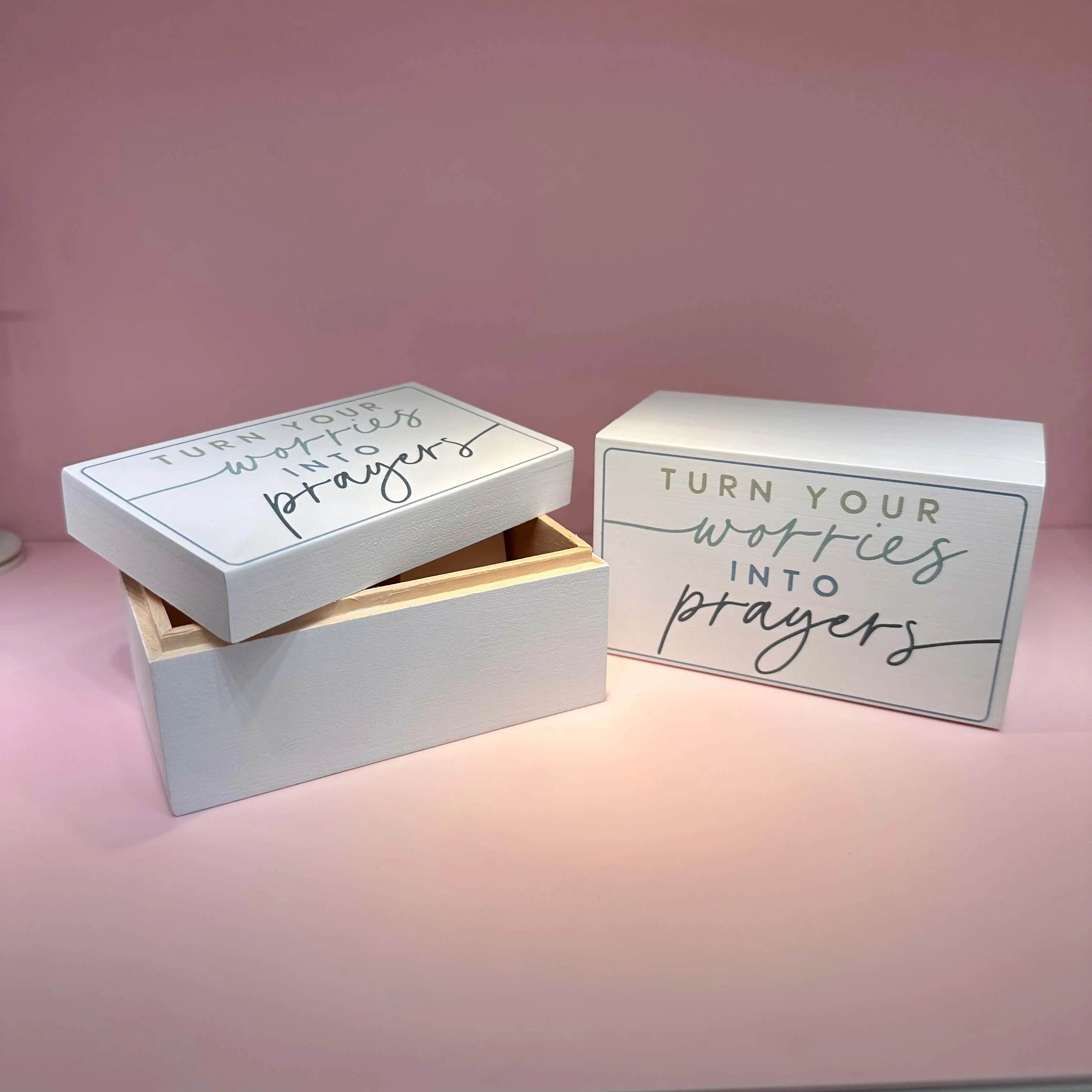 SS - Turn Your Worries into Prayers Box SS - Turn Your Worries into Prayers Box