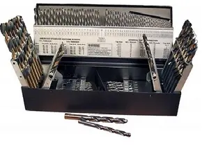 Reaper HSS Drill Bit Set 115pc - #, letter, & Fractional