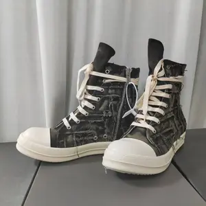 Retro shoes Outdoor Shoes High-top Jigglypuff Bread Shoes  Super Soft Lambskin Thick Lace-up Simple Couple Shoes Student Shoes.