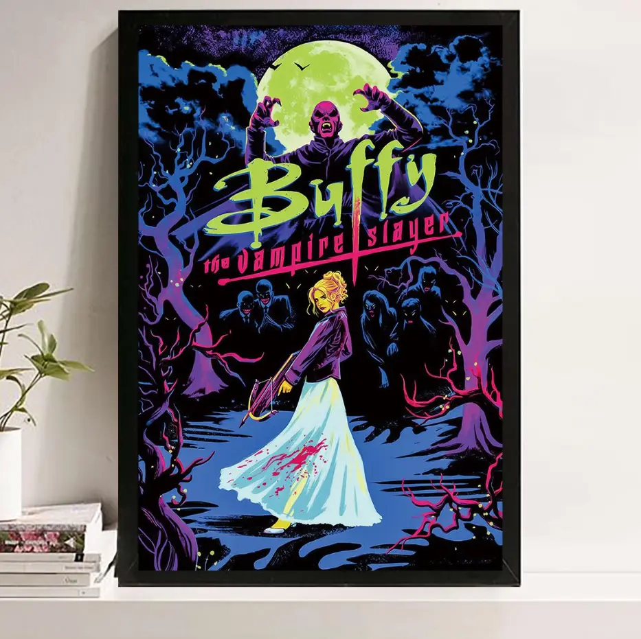 Buffy the vampire slayer Movie Poster, Room Decor,Poster for Gifts, Home Decor, Wall Art Decor, unframed