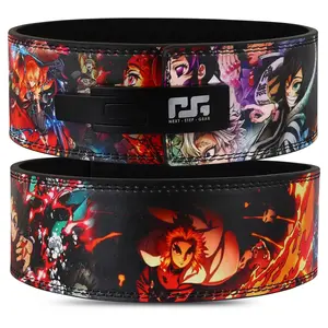 Anime- Demon slayer Gym Lever Belt - Ultimate Anime Fitness Belt for Power and Performance during Heavy lifting and Exercise