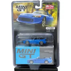 MINI GT MiniGT 1:64 Honda S2000 Type S Apex Blue 376 Limited Edition 1 of 3000 Scale Diecast Model Car