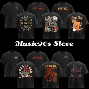 [Collection] ReTro Treaty Oak Revival T-Shirt , Rock Band Shirt, Retro Music Tee, Rock Music Lover Shirt, Vintage Band Shirts Casual Comfort Cotton Fabric Fit Top , Top Men's and Women's Clothing