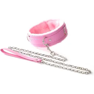 Leather  Choker Necklace for Women, Punk Gothic  Choker Adjustable Furry   Dresses