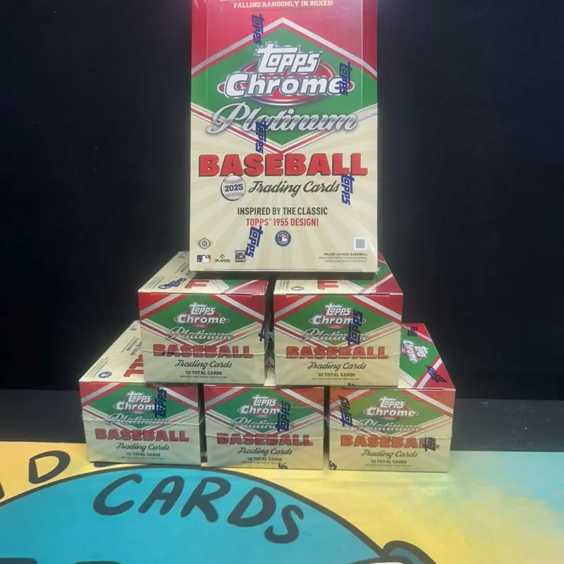 Baseball PYT Break #114 - 1x 2025 Topps Platinum Hobby And 5x Platinum Blaster Boxes!  Pick Your Team Baseball Break Sports Card Items