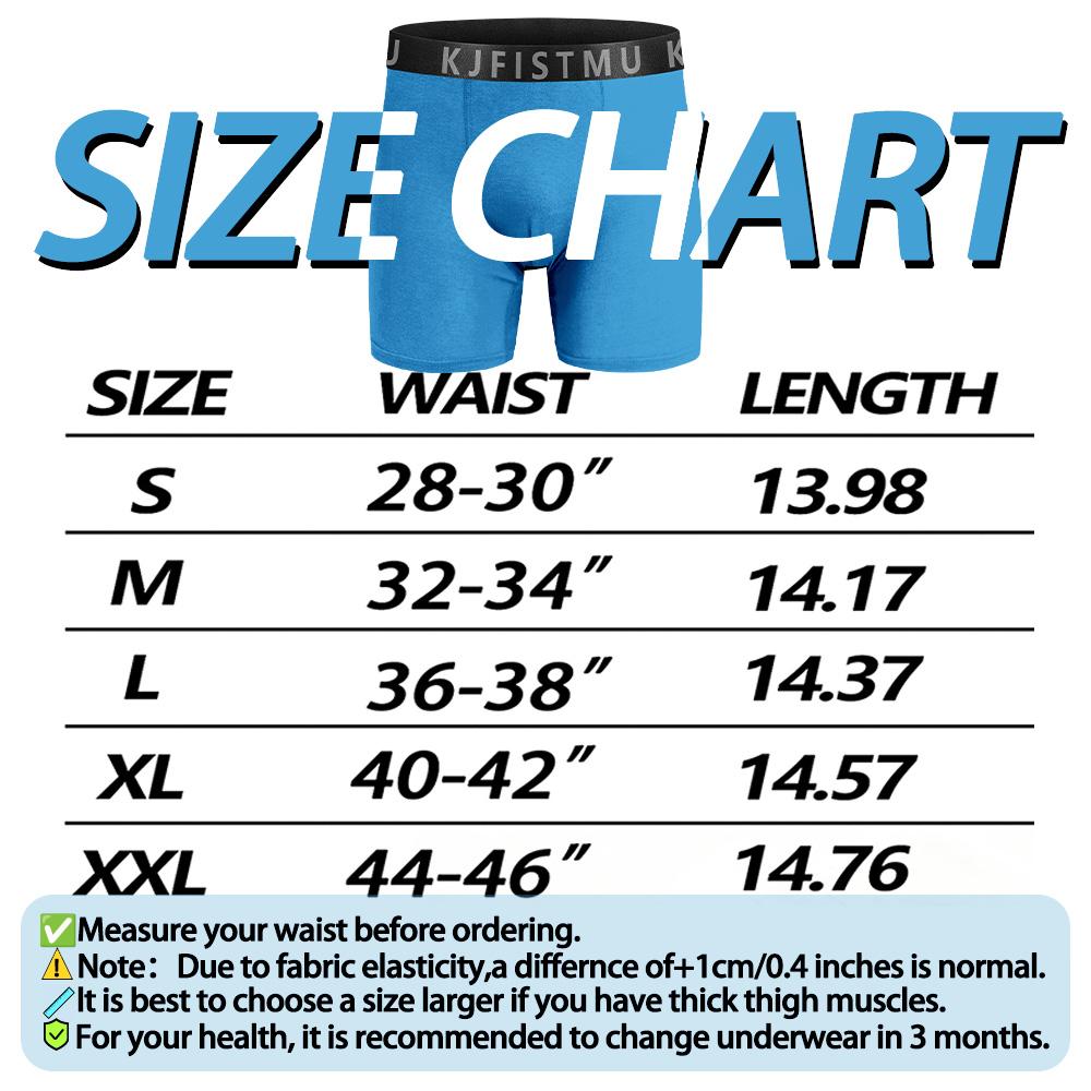 KJFISTMU 12/8/4-Piece Men's Boxer Briefs Set - Solid Color Simple Design, Men's Boxer Briefs (Breathable Polyester Blend, Comfortable Fit, Machine Washable, Suitable for Teenagers and Adults) Basketball and Cycling Protective Gear in Gray, Blue, Black