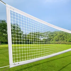 32x3ft Heavy Duty Volleyball Net for Backyard, Pool Volleyball Net Replacement Outdoor-with Storage Bag