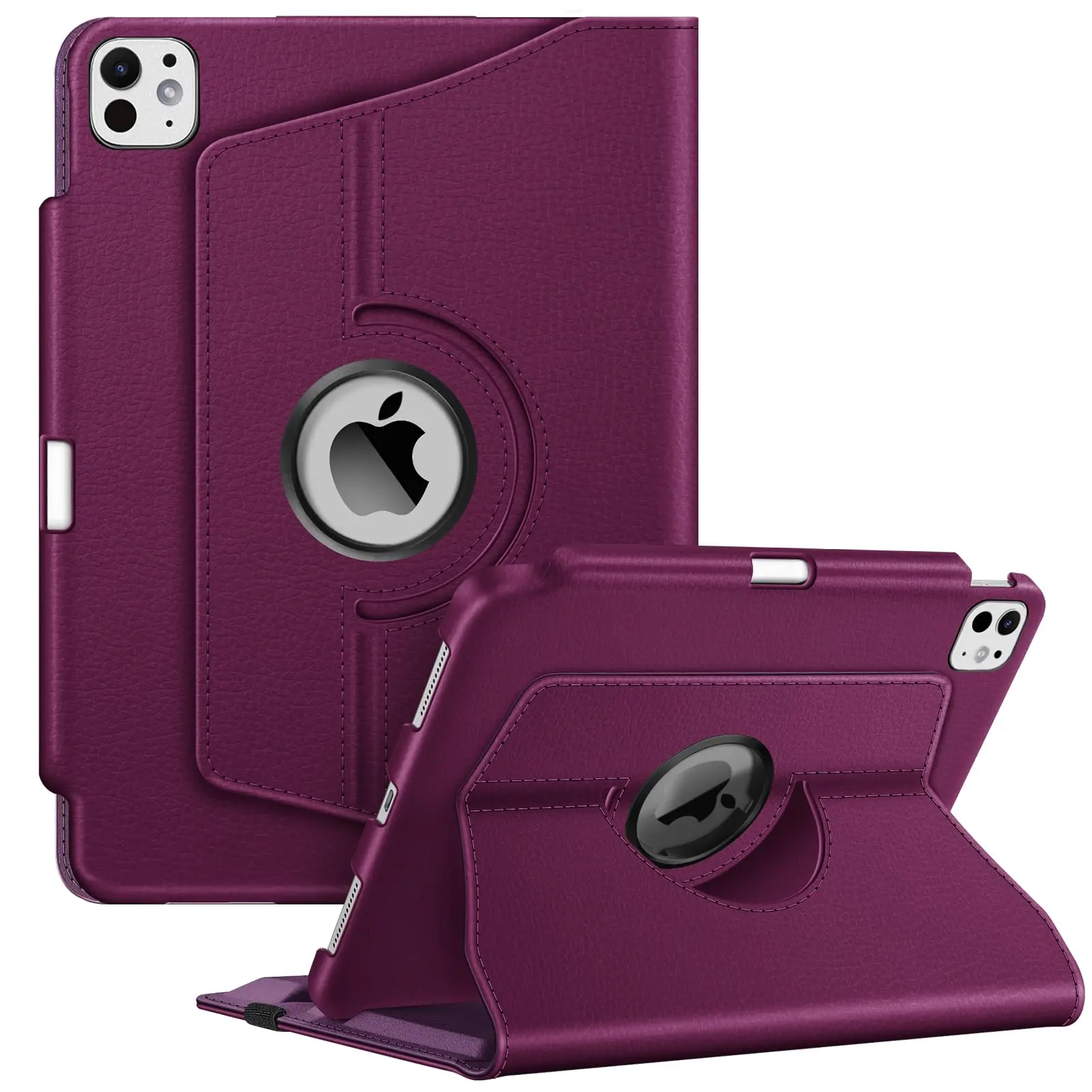 Fintie 360-Degree Rotating Case for iPad Pro 11-inch (M5/M4 Chip) with Built-in Pencil Holder, Auto-Wake/Sleep, Landscape & Portrait Positions
