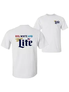 Graphic Round Neck Short Sleeve T-Shirt for Men and Women, Stylish Casual Summer Top for Everyday Wear, Comfortable for Any Occasion