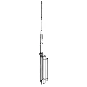 212 MAIN 5-8 Wave Length Base Station Antenna, Modular 3-Piece Design, Balanced Bands for Boating Water Sports