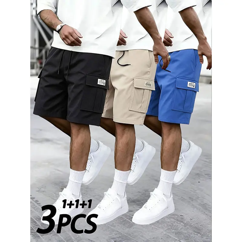 Black + Khaki + Blue