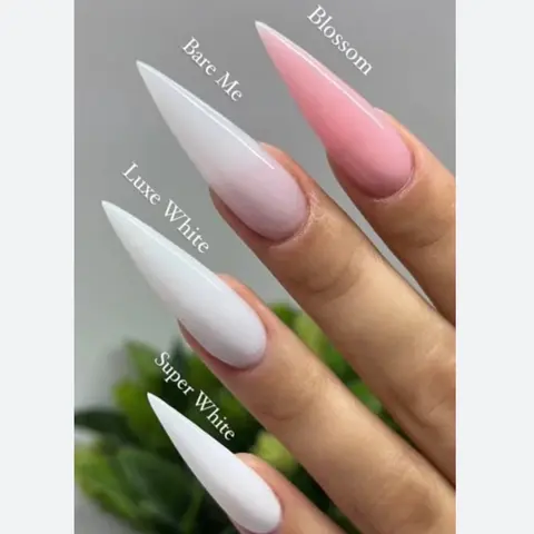 V Beauty Pure VBP Acrylic Powder for nails-  1.5oz each- 4 colors to pick