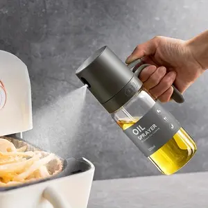 250ML Oil Sprayer, Glass Olive Oil Sprayer, Oil Dispenser for Cooking, Baking, Frying, Kitchenware, Kitchen Gadgets for Home Use, Utensils