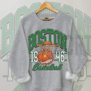 Boston Basketball Unisex NuBlend Crewneck Sweatshirt