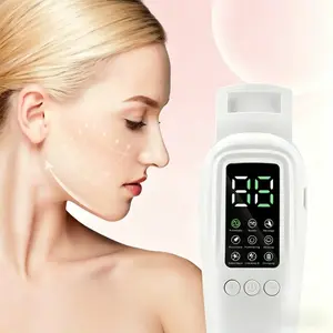 Rechargeable V-Shaped Face Slimmer, 8 Modes, 15 Speeds, Dual Chin Reduction, Smart V-Face Beauty Device, Perfect Gift for Valentine's Day