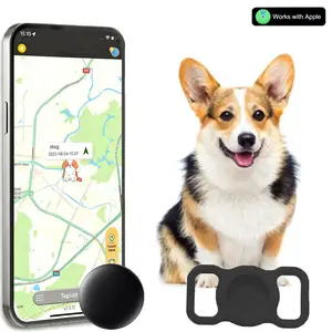 GPS tracker for vehicles, cars, children, pets, and motorcycles, compatible with iOS | Real-time location tracking | No monthly fees, no subscriptions | Mini, hidden GPS tracker suitable for cars, dogs, seniors, and personal use, Available in 1-pack