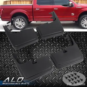4PCS Mud Flaps Splash Guards for Ford F-150 2015-2020 Pickup W/O Fender Flares