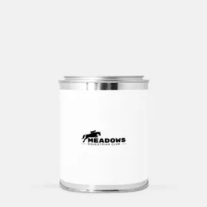 Personalized Hand Poured Candle Paint Can (Hand Poured 16 oz.) with Logo or Picture