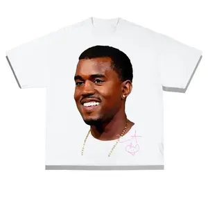 "Kanye" Big Face Graphic Tee – STREETWEAR Unisex T-Shirts