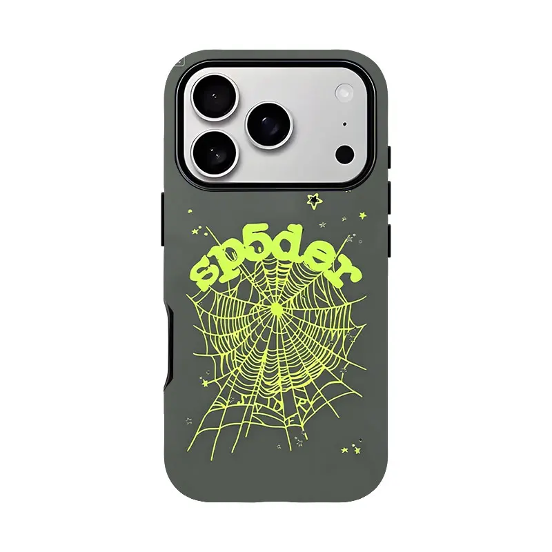 Sp5der 555 Phone Case: A trendy and rugged protective cover that seamlessly blends cutting-edge aesthetics with comprehensive, drop-resistant protection.Compatible with the Samsung Galaxy Series: S23FE, S22, S23, S24, S25.