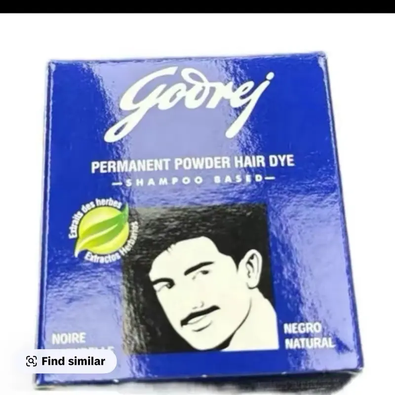 Godrej Permanent  Power Hair Dye- Natural Black (Shampoo Based)