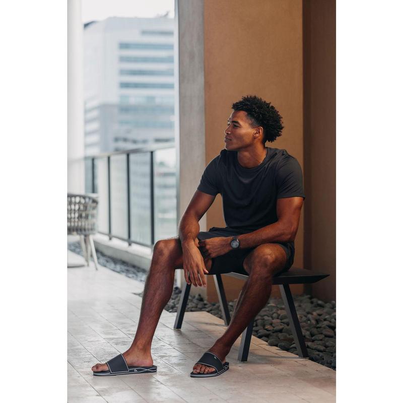 GL-X1 Unisex Navy Slide Sandals with Proprietary eXCleet Insole for All-Day Comfort & Ethically Sourced Materials