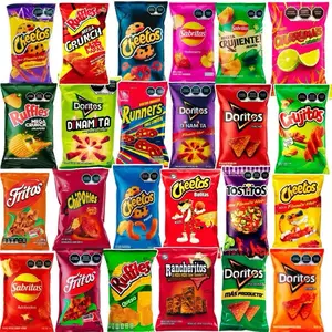 10ct Mexican Chips - Variety - Snack Size - Small Bags - Traditional Mexican Chips, Variety, Crispy