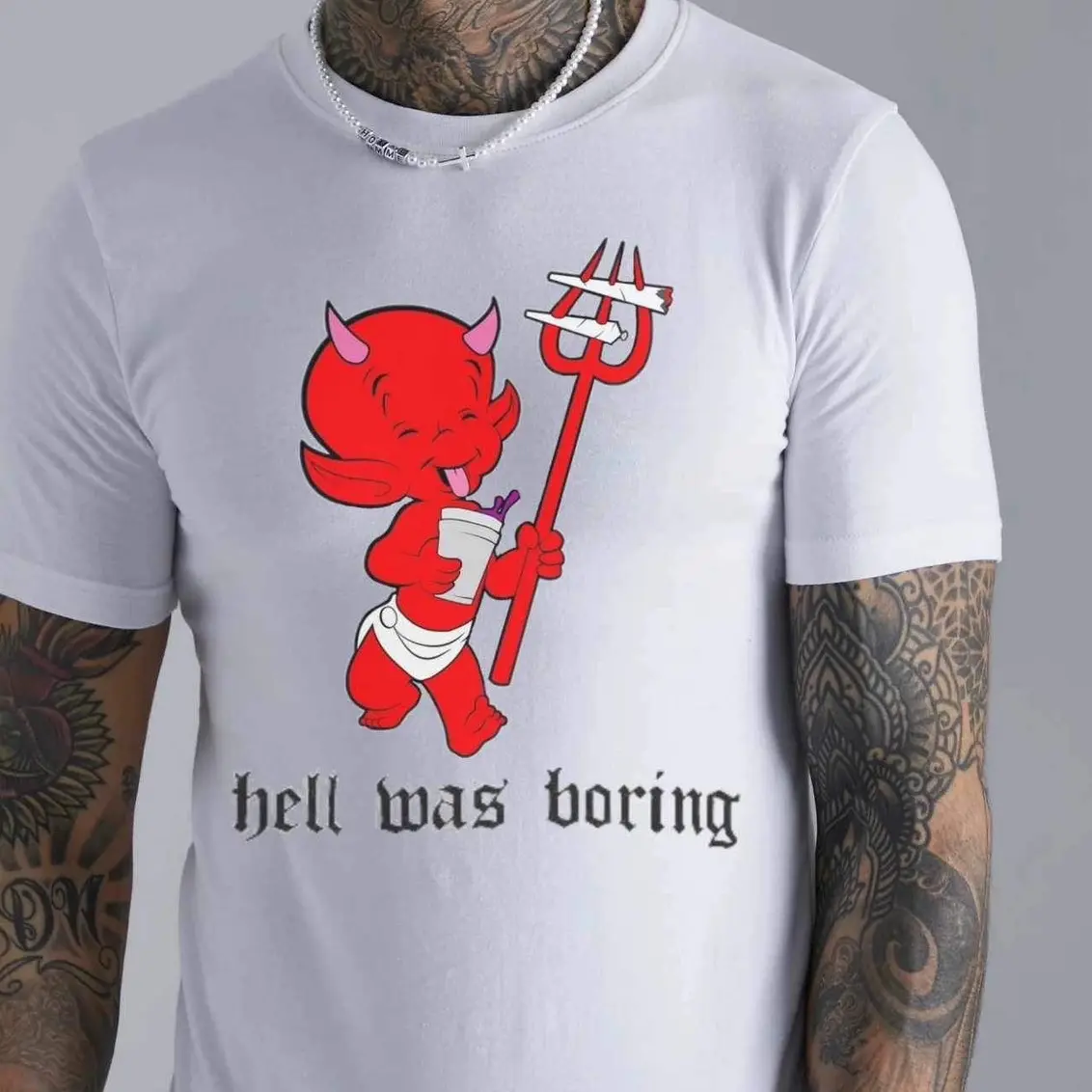 JAG Clothing Apparel Hell Was Boring T-Shirt