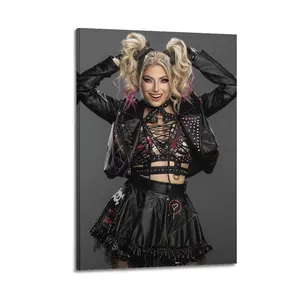 Alexa Bliss Modern Art Deco Painting Art Poster Wall Decoration Wall Poster Art Wall Rich Art Painting Corridor Art Painting Decoration