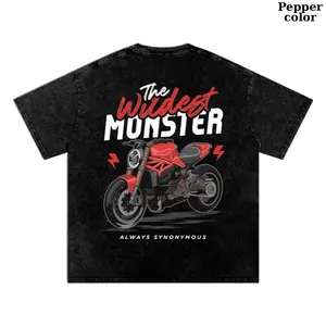 Ducati Monster 1200 Motorcycle T-Shirt, Biker T-Shirt, MotoGP Shirt, Naked Bike Tee, Red Bike Shirt, Riding Apparel, biker apparel, motorcycle apparel