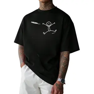Frisbee Stickman Disc Golf Funny Ultimate Frisbee Game T-Shirt