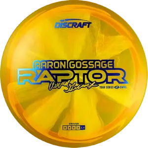 Discraft Aaron Gossage Z  Swirl Raptor (2025 Tour Series)