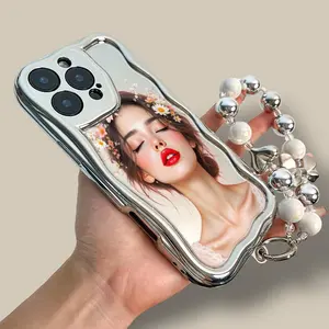 Phone cases for iphone 13 case and iphone 12 cases, textured grip TPU shockproof, casing, supports 16, 15, 11, 14, 16, elegant, cute Cover Protection
