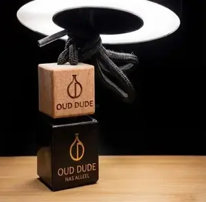 Oud Dude Nas Alleel - Noble Intense Enigmatic Scent with Bergamot Green Fig Cambodian Oud Smoked Leather Ambergris White Musk for Unique Aroma