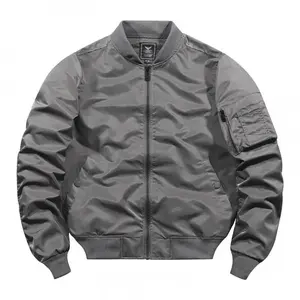 Spring Autumn Bomber Jacket Men Women Military Fly Jacket Varsity Baseball Flight Coat Mens Windbreaker Mens Clothing 2025