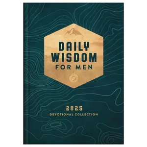 USED-Daily Wisdom for Men 2025 Devotional Collection by Compiled by Barbour Staff (Hardcover)