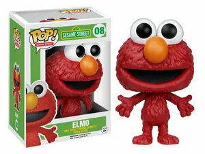 Funko Pop Vinyl Figure Sesame Street Elmo 08 BOX WEAR SPECIAL