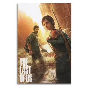 The Last of Us Game Poster, The Last of Us Ellie Video Game Posters Decor Photo Print Room