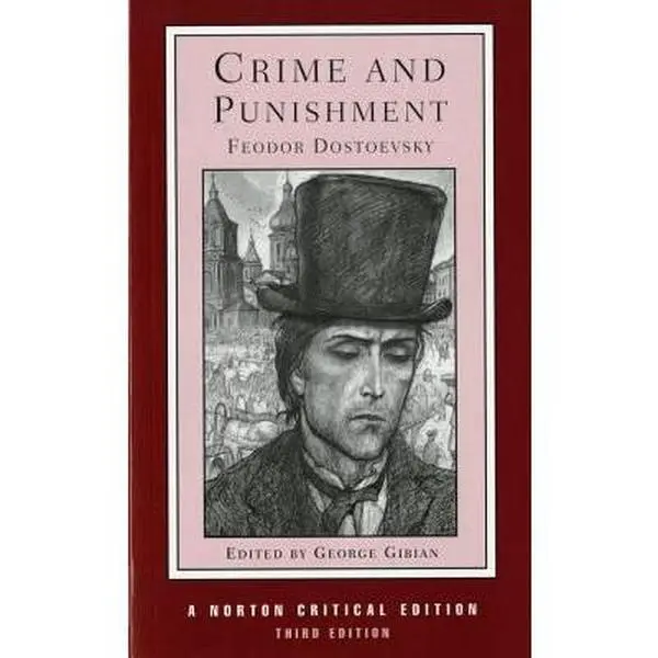 Used Crime and Punishment Novel - Fyodor Dostoevsky, Coulson Translation, Backgrounds & Sources, Critical Essays, Good 704pp Softcover with Detailed Map (English), Backgrounds And Sources