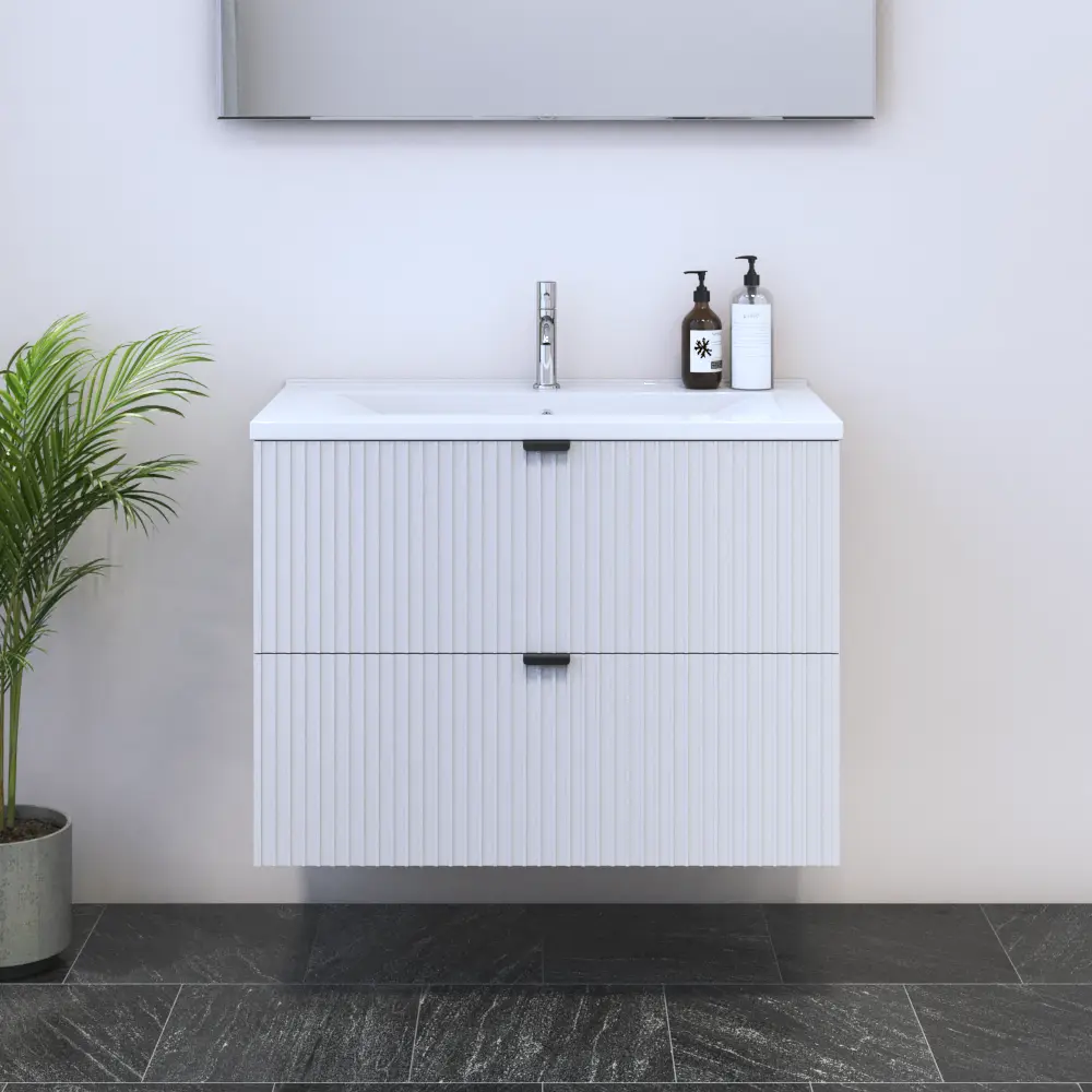 Nicole 2S 80 Floating Bathroom Vanity